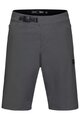 FOX Kolesarske kratke hlače brez naramnic - RANGER SHORT - siva
