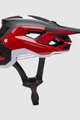 FOX Kolesarska čelada - SPEEDFRAME PRO DEFY - rdeča/črna