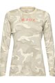 FOX Kolesarska  majica z dolgimi rokavi - W RANGER TRU DRI - siva
