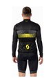 SCOTT Kolesarski dres z dolgimi rokavi poletni - RC TEAM 10 - črna/rumena