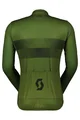 SCOTT Kolesarski dres z dolgimi rokavi poletni - RC TEAM 10 - zelena