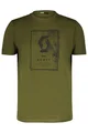 SCOTT Kolesarska  majica s kratkimi rokavi - DEFINED DRI - zelena
