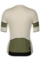 SCOTT Kolesarski dres s kratkimi rokavi - ENDURANCE PRO W - bež/zelena