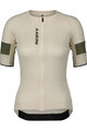SCOTT Kolesarski dres s kratkimi rokavi - ENDURANCE PRO W - bež/zelena