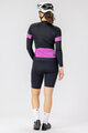 SCOTT Kolesarski dres z dolgimi rokavi poletni - ENDURANCE PRO - črna/vijolična