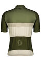 SCOTT Kolesarski dres s kratkimi rokavi - RC TEAM - zelena/bela