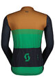 SCOTT Kolesarski dres z dolgimi rokavi poletni - RC TEAM - zelena/modra/rjava