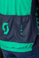 SCOTT Kolesarski dres z dolgimi rokavi poletni - RC TEAM - zelena/modra/rjava