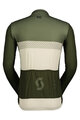 SCOTT Kolesarski dres z dolgimi rokavi poletni - RC TEAM - zelena/bela