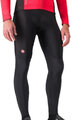 CASTELLI Kolesarske dolge hlače z naramnicami - COMPETIZIONE - črna