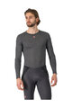 CASTELLI Kolesarska  majica z dolgimi rokavi - MEDIO BASE LAYER - siva