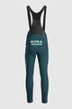 SPORTFUL Kolesarske dolge hlače z naramnicami - BORA 2024 - zelena