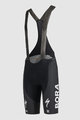 SPORTFUL Kolesarske kratke hlače z naramnicami - BORA 2024 - črna