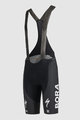 SPORTFUL Kolesarske kratke hlače z naramnicami - BORA 2024 - črna
