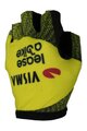 RAPIDGEAR Kolesarske rokavice s kratkimi prsti - VISMA TDF25 REPLICA GLOVES - rumena/črna