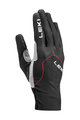LEKI Kolesarske  rokavice z dolgimi prsti - NORDIC SKIN 10.0 - rdeča/črna