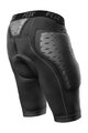 FOX kratke hlače s ščitniki - TITAN RACE - siva