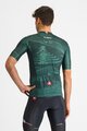CASTELLI Kolesarski dres s kratkimi rokavi - #GIRO107 MONTEGRAPPA - zelena