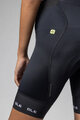 ALÉ Kolesarske kratke hlače z naramnicami - STRADA 2.0 PR-E - črna/bela