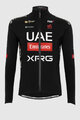PISSEI Kolesarska  podaljšana jakna - UAE TEAM EMIRATES - XRG 2025 GIACCA PRIMAPELLE OFFICIAL - črna