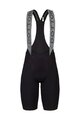 Q36.5 Kolesarske kratke hlače z naramnicami - DOTTORE PRO  - črna
