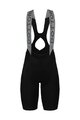 Q36.5 Kolesarske kratke hlače z naramnicami - DOTTORE PRO - črna