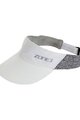 ZONE3 šilt - LIGHTWEIGHT RACE VISOR  - bela/siva