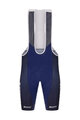 SANTINI Kolesarske kratke hlače z naramnicami - TREK FACTORY RACING 2025 - modra
