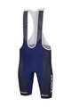 SANTINI Kolesarske kratke hlače z naramnicami - TREK FACTORY RACING 2025 - modra