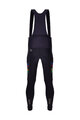 SANTINI Kolesarske dolge hlače z naramnicami - UCI WORLD CHAMPION - črna
