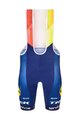 SANTINI Kolesarske kratke hlače z naramnicami - LIDL TREK - BIB SHORTS