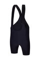 SANTINI Kolesarske kratke hlače z naramnicami - TOUR DE FRANCE - BIB SHORTS - črna