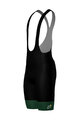 SANTINI Kolesarske kratke hlače z naramnicami - TOUR DE FRANCE - BIB SHORTS - črna