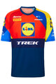 SANTINI Kolesarski dres s kratkimi rokavi - LIDL TREK 2025 - večbarvno