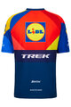 SANTINI Kolesarski dres s kratkimi rokavi - LIDL TREK 2025 - večbarvno