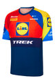 SANTINI Kolesarski dres s kratkimi rokavi - LIDL TREK 2025 - večbarvno