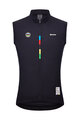 SANTINI Kolesarski brezrokavnik - UCI WORLD CHAMPION - črna
