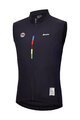 SANTINI Kolesarski brezrokavnik - UCI WORLD CHAMPION - črna