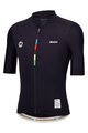 SANTINI Kolesarski dres s kratkimi rokavi - UCI WORLD CHAMPION - črna