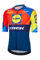 SANTINI Kolesarski dres s kratkimi rokavi - LIDL TREK 2025 - večbarvno