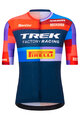 SANTINI Kolesarski dres s kratkimi rokavi - TREK FACTORY RACING 2025 - večbarvno