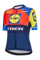 SANTINI Kolesarski dres s kratkimi rokavi - LIDL TREK 2025 - večbarvno