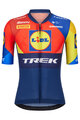 SANTINI Kolesarski dres s kratkimi rokavi - LIDL TREK 2025 - večbarvno