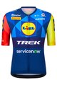 SANTINI Kolesarski dres s kratkimi rokavi - LIDL TREK - JERSEY