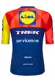 SANTINI Kolesarski dres s kratkimi rokavi - LIDL TREK - JERSEY