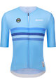 SANTINI Kolesarski dres s kratkimi rokavi - UCI WORLD CHAMPION BELGIUM - modra