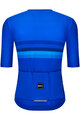 SANTINI Kolesarski dres s kratkimi rokavi - UCI WORLD CHAMPION ITALY - modra