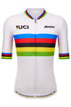 SANTINI Kolesarski dres s kratkimi rokavi - UCI WORLD CHAMPION - večbarvno