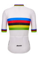 SANTINI Kolesarski dres s kratkimi rokavi - UCI WORLD CHAMPION - večbarvno