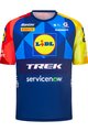 SANTINI Kolesarska  majica s kratkimi rokavi - LIDL TREK - TECHNICAL T-SHIRT